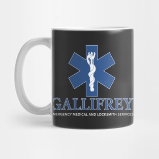 Gallifrey: Emergency Medical and Locksmith Services Mug
